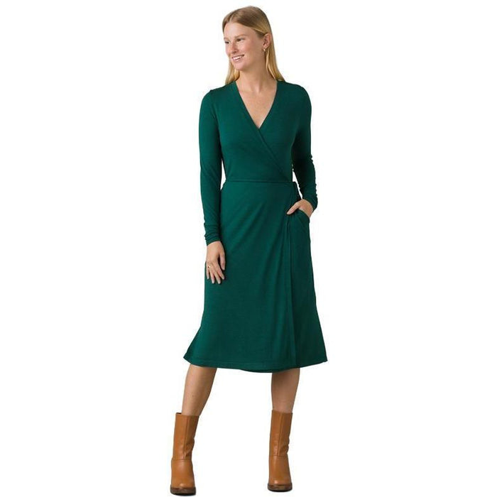 PRANA Women's Foundation Wrap Dress