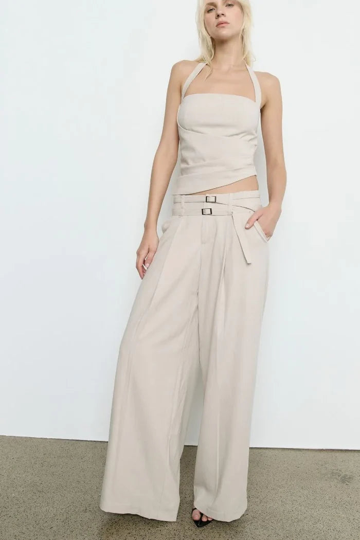 PRIYA TOP BEIGE