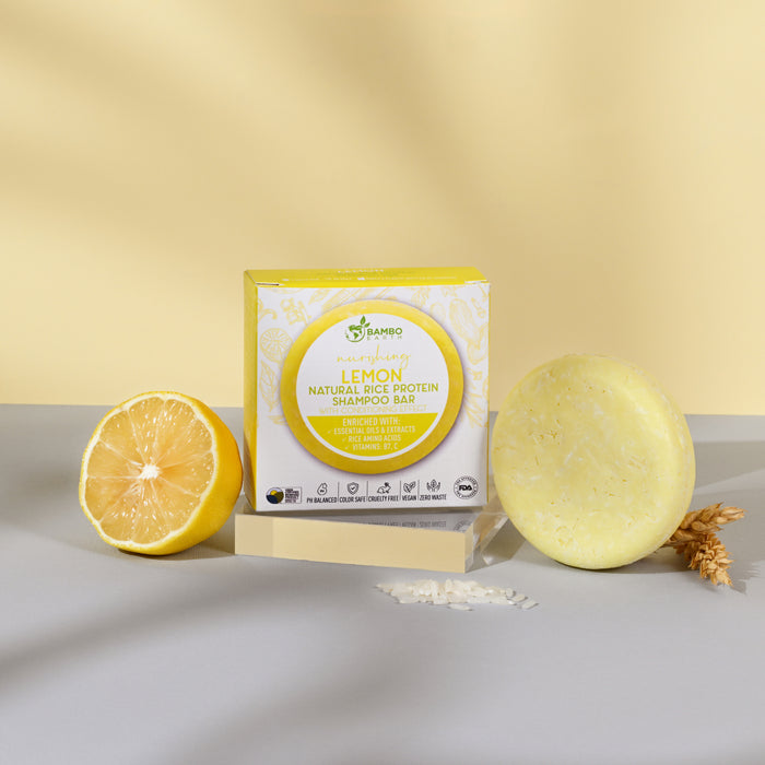 Rice Protein Shampoo With Lemon