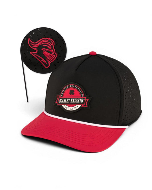 Rutgers University Blitz - Red and Black RU Hat