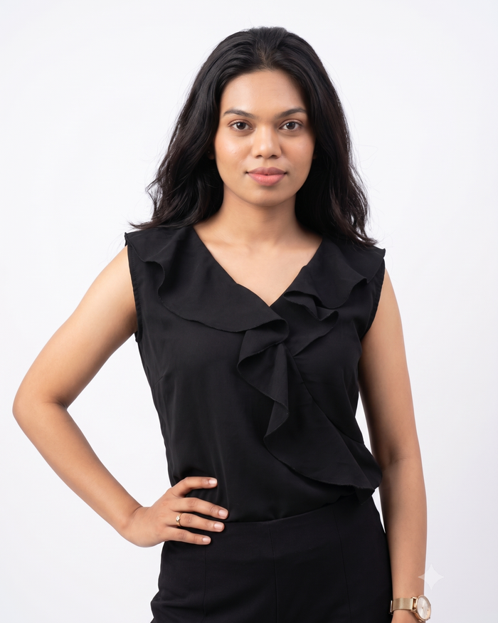 Scarlet swirl - Black
