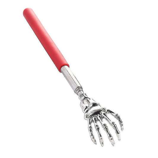 Skull Claw Telescopic Back Scratcher – Steel Massager
