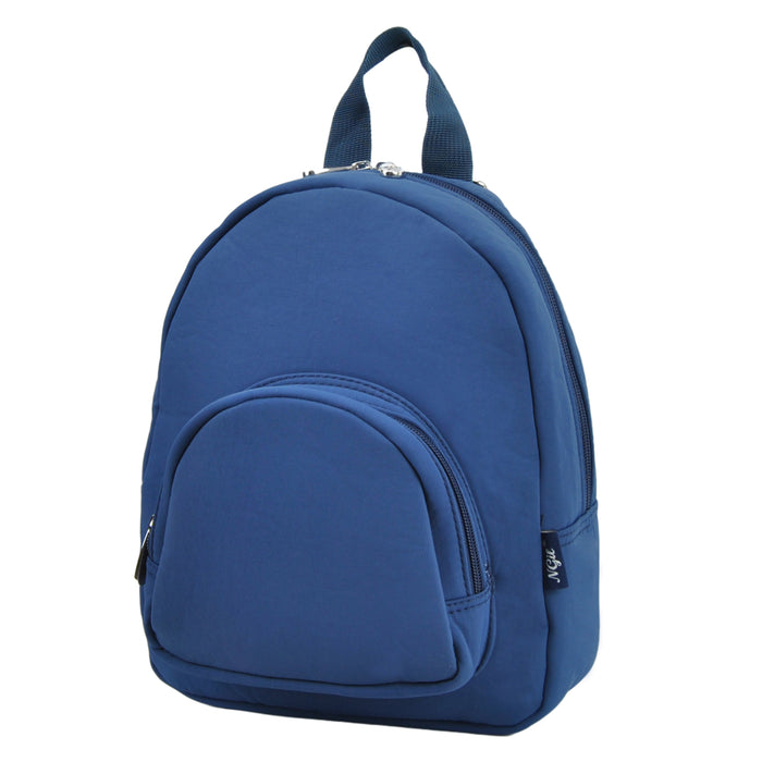 Solid Blue NGIL Canvas Mini Backpack