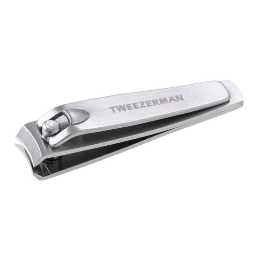 Stainless Steel Fingernail Clipper | Tweezerman featuring a sleek, durable design for precise and easy nail care, made from high-quality stainless steel.