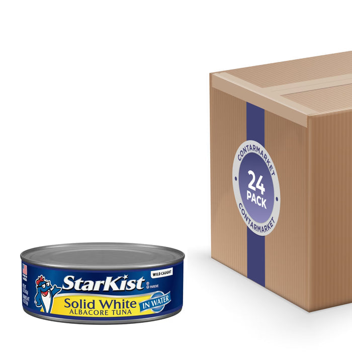 StarKist Solid White Albacore Tuna in Water – 5 oz – 24 Pack