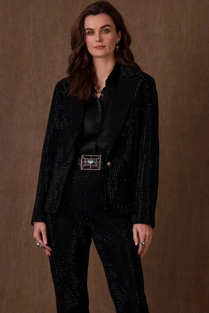 Stars at Night Blazer in Black by Double D Ranch