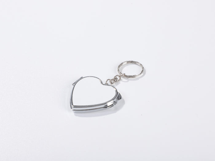 Sublimation Keychain Mirror(Heart)