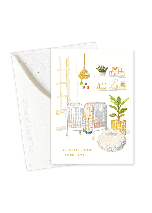 Sweet Baby Nursery Mini Card