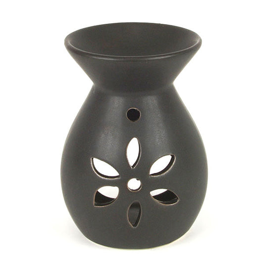 Tealight Burner - Ceramic - Matt Black