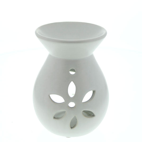 Tealight Burner - Ceramic - Matt White