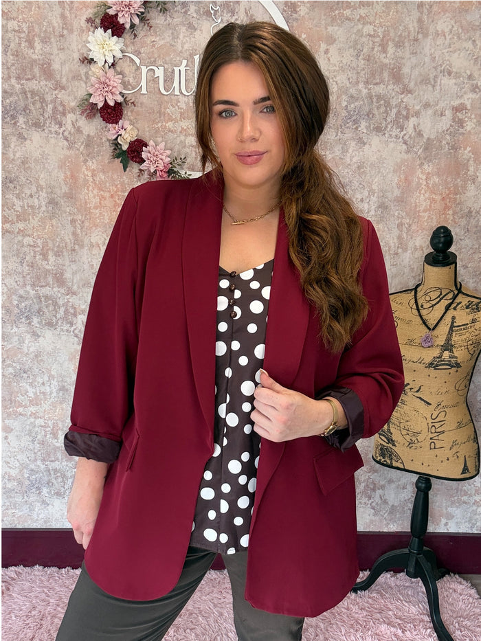 The "Trail Blazer" Burgundy