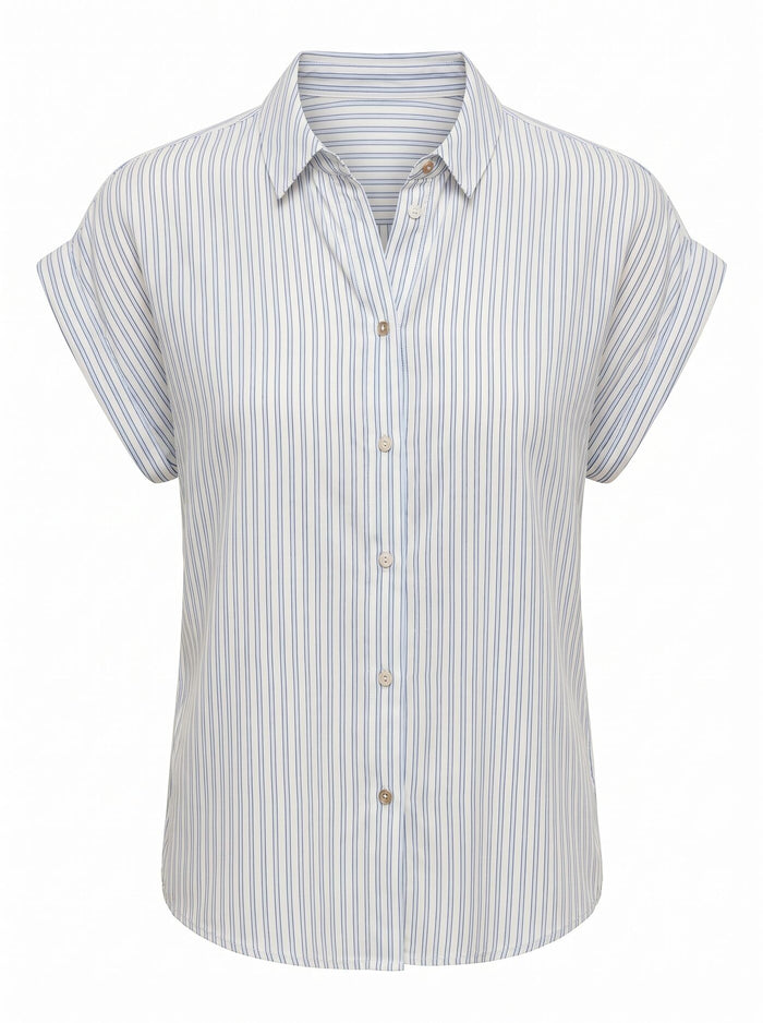 Tia Collar Button Shirt Forever New