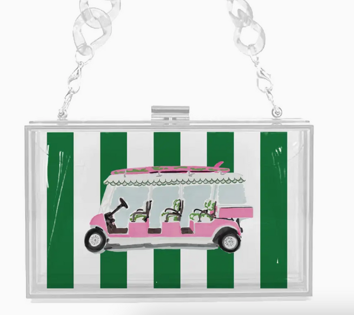 Toss Designs Clear Clutch