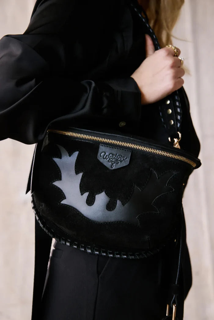 Trick Pony Bum Bag- Black | Western & Co