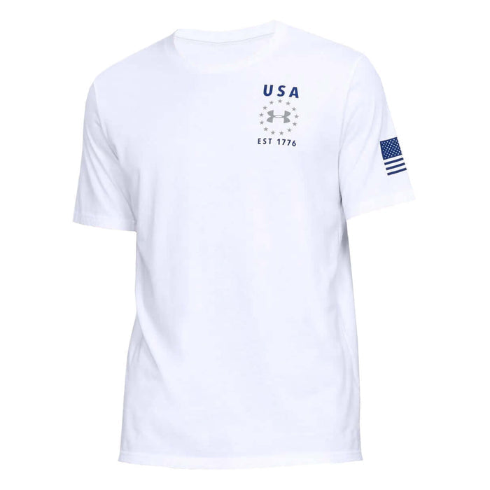 Under Armour USA Emblem T-Shirt White