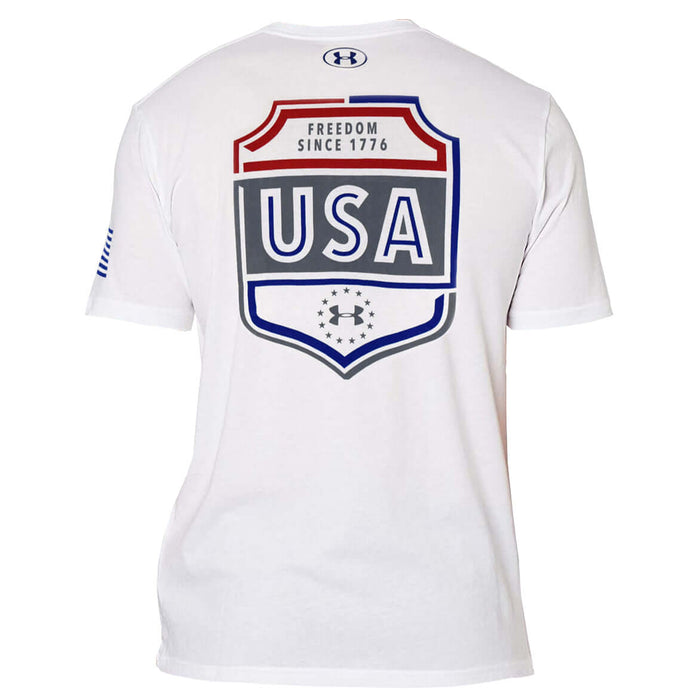 Under Armour USA Emblem T-Shirt White