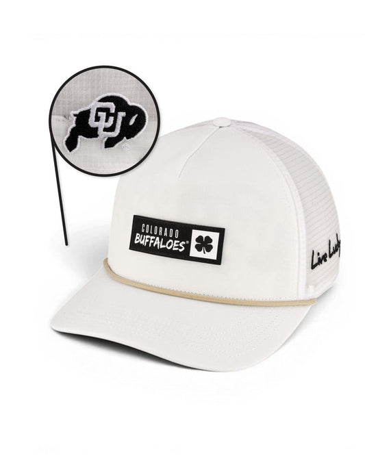 University of Colorado Whiteout - White CU Snapback