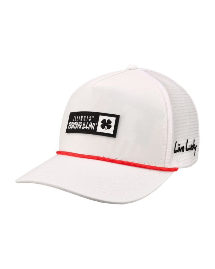 University of Illinois Whiteout - Orange and White UIUC Hat