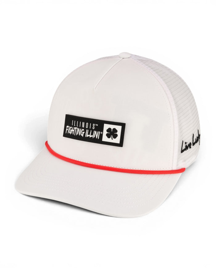 University of Illinois Whiteout - Orange and White UIUC Hat