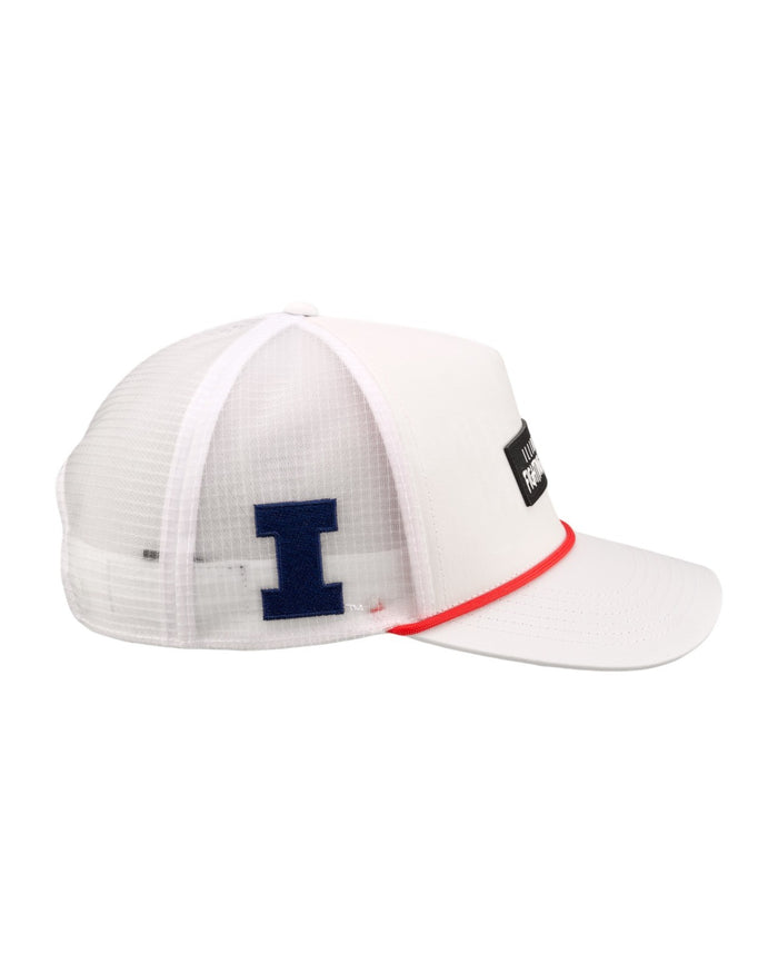University of Illinois Whiteout - Orange and White UIUC Hat