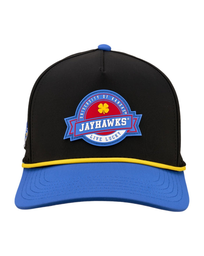 University of Kansas Blitz - Blue and Black KU Hat
