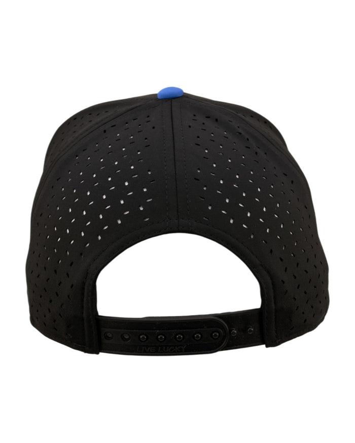 University of Kansas Blitz - Blue and Black KU Hat