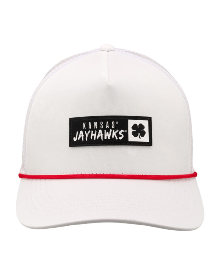 University of Kansas Whiteout - Blue and White KU Hat