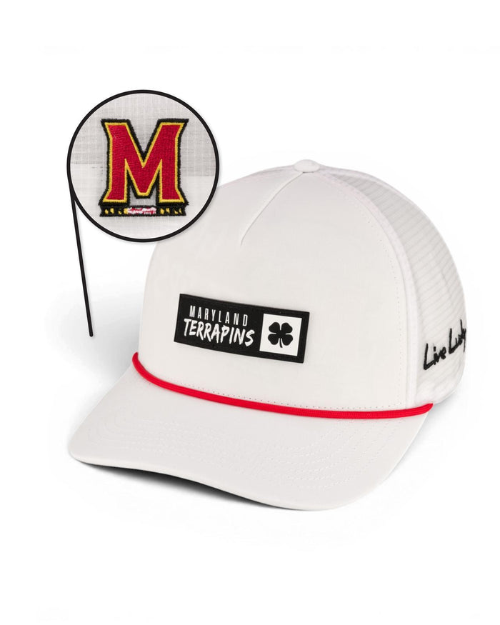 University of Maryland Whiteout - White UMD Hat