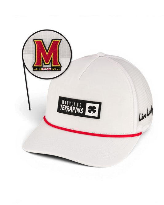 University of Maryland Whiteout - White UMD Hat