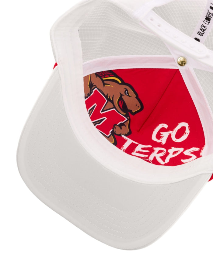University of Maryland Whiteout - White UMD Hat