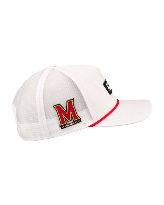 University of Maryland Whiteout - White UMD Hat