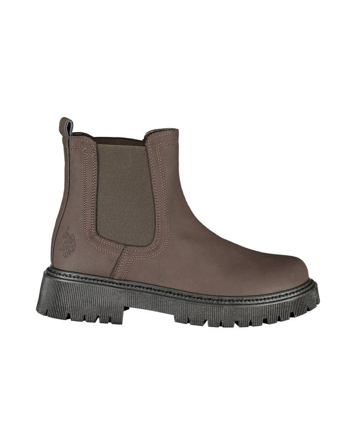 U.S. POLO ASSN. Brown Polyurethane Women's Boot