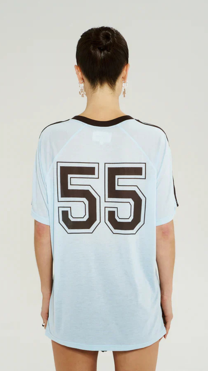 V Neck Jersey Tee - ICEL