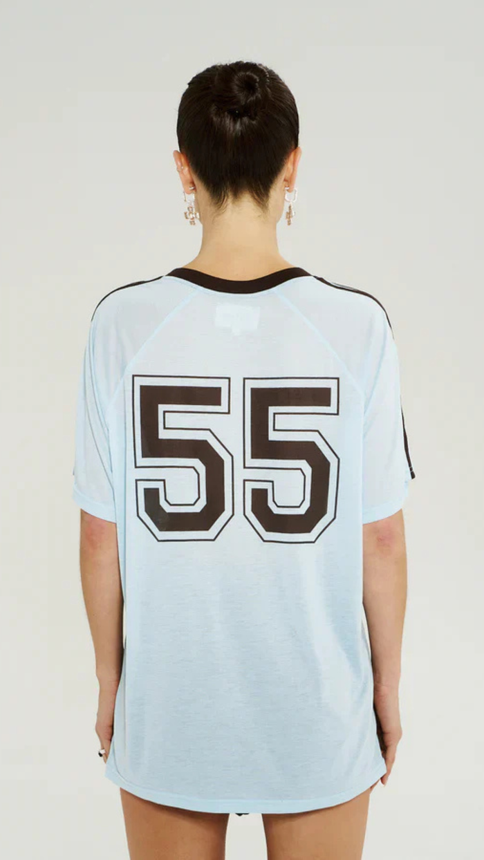 V Neck Jersey Tee - ICEL