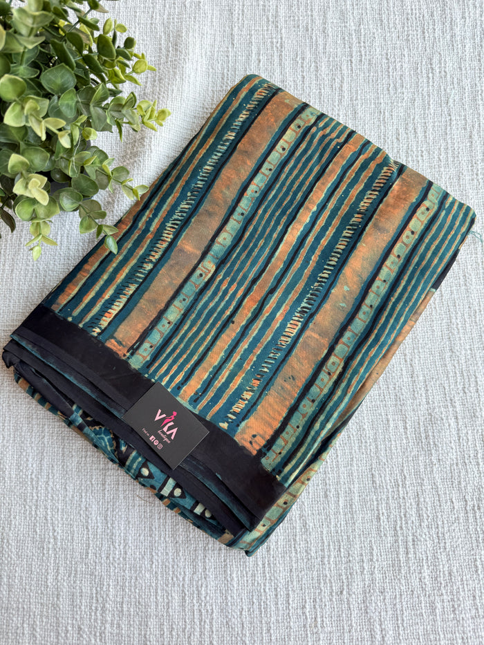 Vanaspati printed modal silk saree