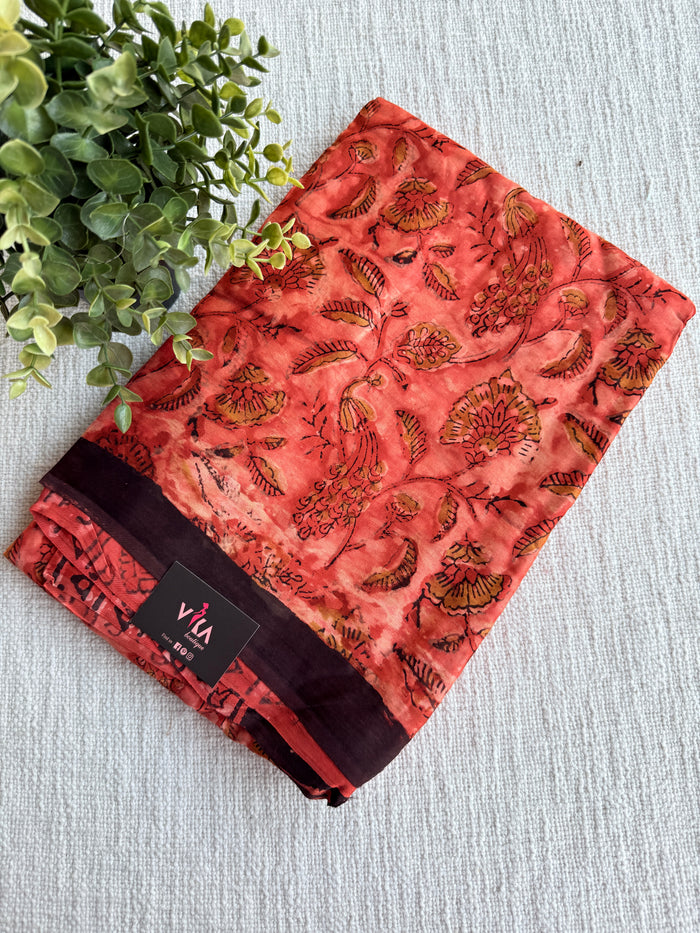 Vanaspati printed modal silk saree