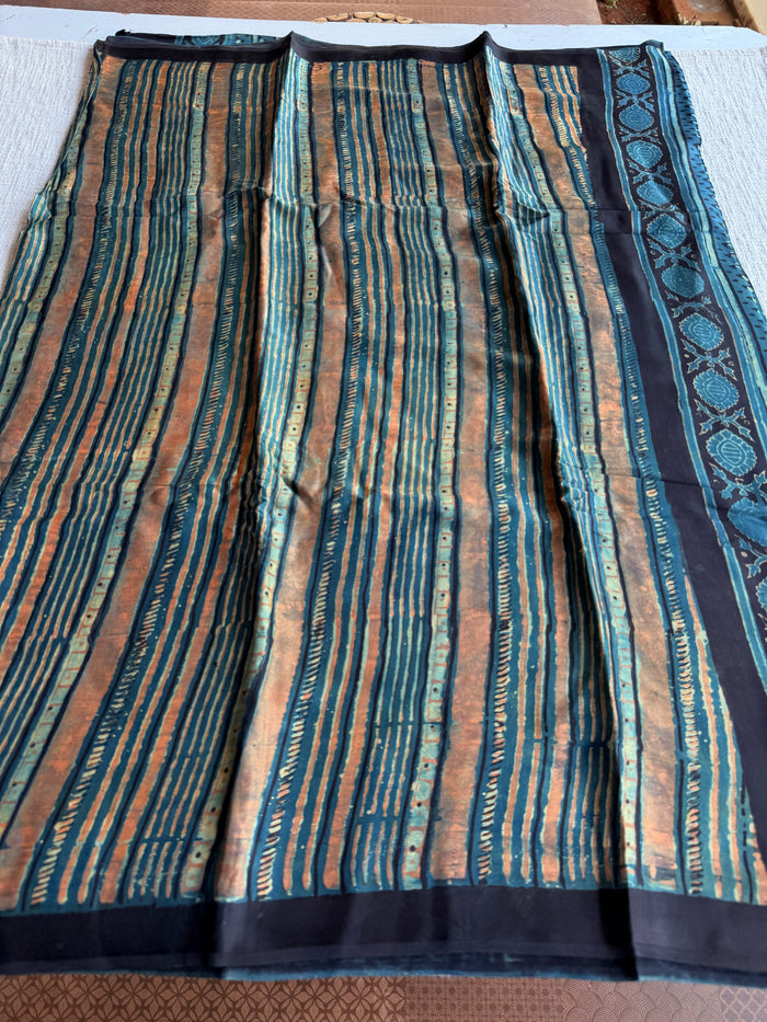Vanaspati printed modal silk saree