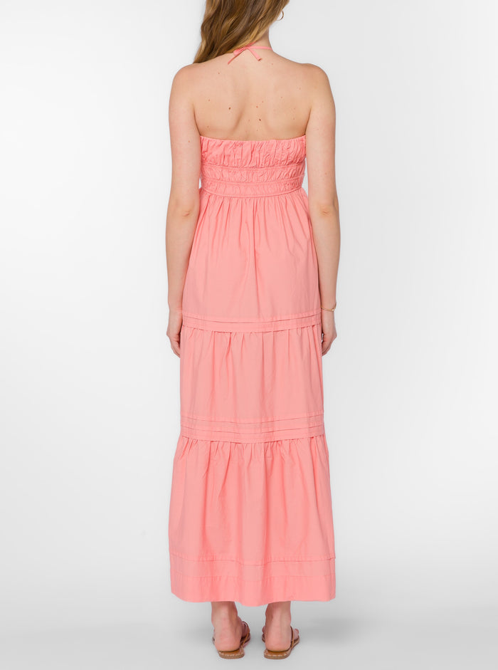 Velvet Heart | Amadea Capri Coral Maxi Dress