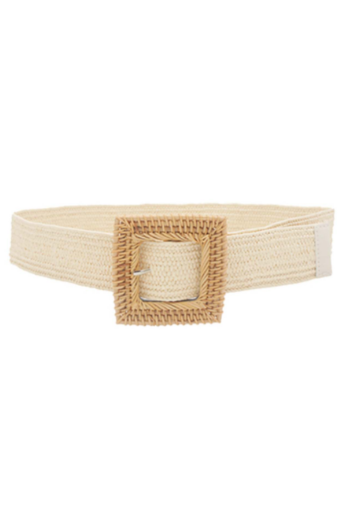 Walker & Wade Rattan Square Belt