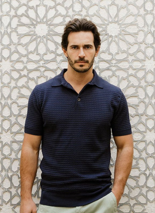 Walsten Knit Polo - 15355 - 81009 - Hammer Made