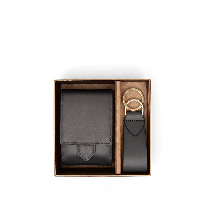 Watch + Key Gift Set Black Onyx