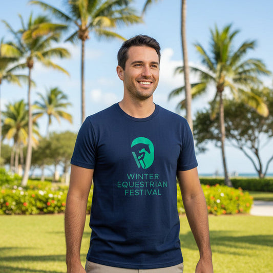 Winter Equestrian Festival Mens Full Logo T-shirt