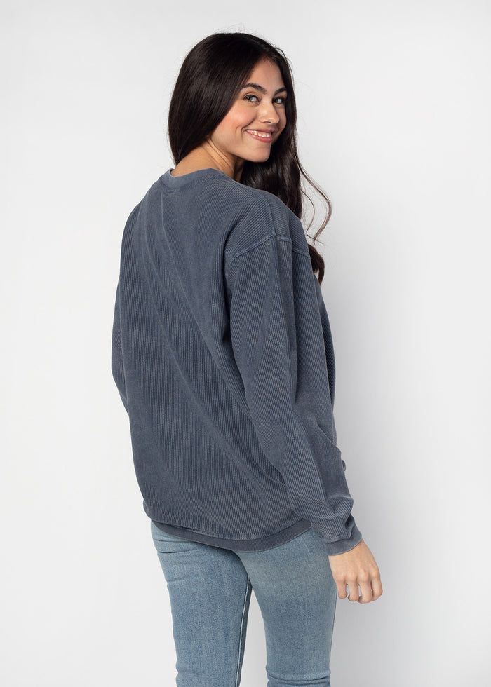 Women's Michigan Sporty Original Corded Crew