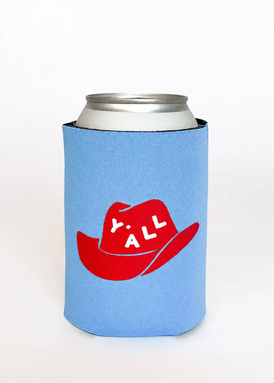 Y'all Cowgirl Hat Can Cooler