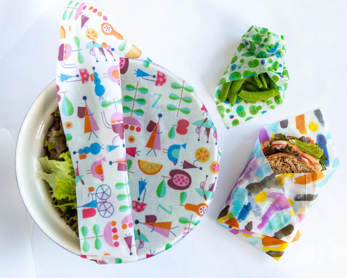 Z Wraps Beeswax Wraps - 3-Pack S/M/L